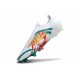 Scarpe adidas F50 Elite Laceless FG Bianco Verde Oro
