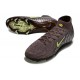 Scarpa Nuovo Nike Mercurial Superfly 10 Elite FG Marrone Giallo