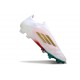 Scarpe adidas F50 Elite Laceless FG Bianco Rosa Verde Or