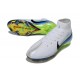 Scarpa Nuovo Nike Mercurial Superfly 10 Elite FG Bianco Nero Blu