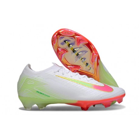 Nike Air Zoom Mercurial Vapor XVI Elite FG Bianco Rosso Verde