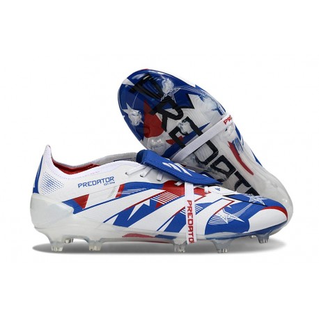 Scarpa da Calcio Adidas Predator Elite FT FG Bianco Blu Rosso