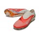 Scarpa Nuovo Nike Phantom 6 Low Elite FG Rosso Bianco