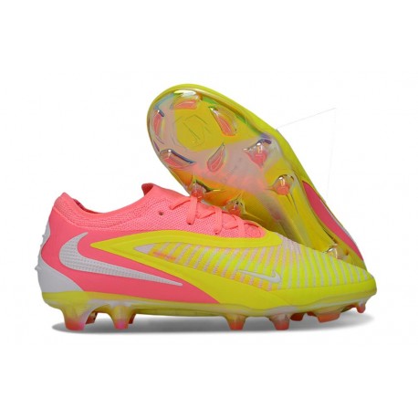 Scarpa Nuovo Nike Phantom 6 Low Elite FG Giallo Rosa
