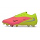Scarpa Nuovo Nike Phantom 6 Low Elite FG Rosa Limelight
