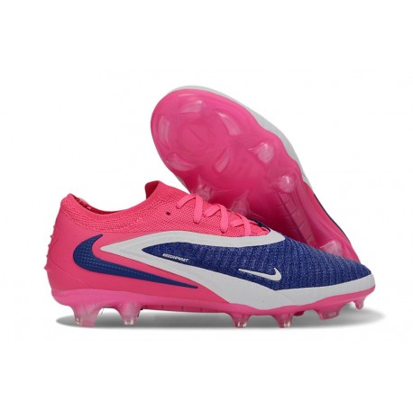 Scarpa Nuovo Nike Phantom 6 Low Elite FG Rosso Blu