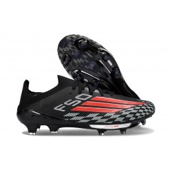 adidas Scarpa da Calcio F50 + FG Nero Rosso