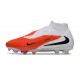 Scarpe Alte Nike Phantom 6 Elite FG Rosso Bianco Nero