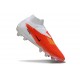 Scarpe Alte Nike Phantom 6 Elite FG Rosso Bianco Nero