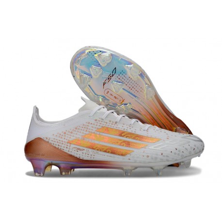 Scarpa da Calcio adidas F50 Elite FG Bianco Oro