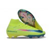Scarpa Nuovo Nike Mercurial Superfly 10 Elite FG Limelight Volt Blu