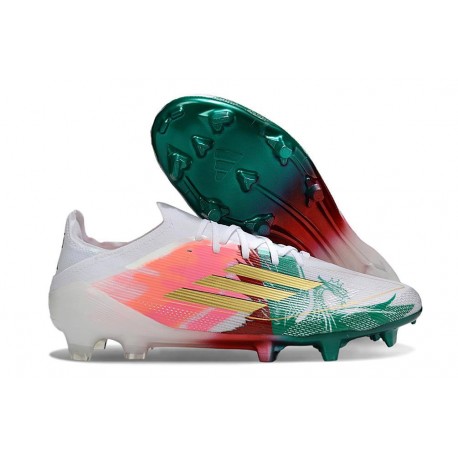 Scarpa da Calcio adidas F50 Elite FG Bianco Verde Rosso