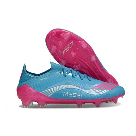 Scarpa da Calcio adidas F50 Elite FG Blu Rosa