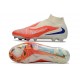 Scarpe Alte Nike Phantom 6 Elite FG Rosso Bianco Nero
