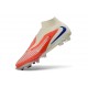 Scarpe Alte Nike Phantom 6 Elite FG Rosso Bianco Nero