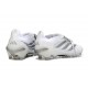 Adidas Predator Elite Foldover Tongue FG Bianco Argento
