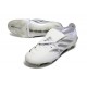 Adidas Predator Elite Foldover Tongue FG Bianco Argento