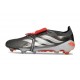 Adidas Predator Elite Foldover Tongue FG Ferro Metallizzato Zero Metallico Rosso Lucido