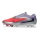 Scarpa Nuovo Nike Phantom 6 Low Elite FG Rosso Viola Nero