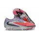 Scarpa Nuovo Nike Phantom 6 Low Elite FG Rosso Viola Nero