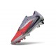 Scarpa Nuovo Nike Phantom 6 Low Elite FG Rosso Viola Nero