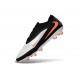 Scarpa Nuovo Nike Phantom 6 Low Elite FG Bianco Nero Arancio
