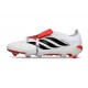 Adidas Predator Elite Foldover Tongue FG Bianco Rosso Nero