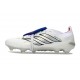 Adidas Predator Elite Foldover Tongue FG Bianco Argento Bleu