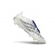 Adidas Predator Elite Foldover Tongue FG Bianco Argento Bleu