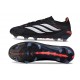 Scarpe da Calcio Adidas Predator 26 Elite FG Nero Bianco Rosso