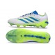 Scarpe da Calcio Adidas Predator 26 Elite FG Bianco Blu
