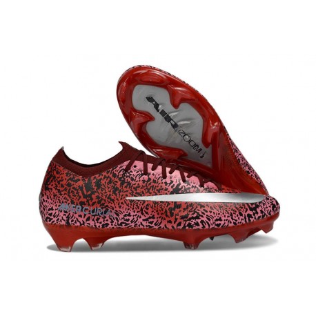 Scarpe da Calcio Nike Mercurial Vapor 16 Elite FG Rosso Argento