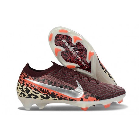 Scarpe da Calcio Nike Mercurial Vapor 16 Elite FG Rosso Argento Nero