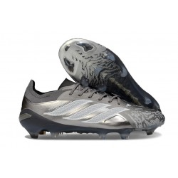 Scarpe da Calcio Adidas Predator 26 Elite FG Grigio Argento