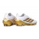 Scarpe da Calcio Adidas Predator 26 Elite FG Bianco Oro
