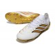 Scarpe da Calcio Adidas Predator 26 Elite FG Bianco Oro