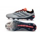 Scarpe da Calcio Adidas Predator 26 Elite FG Grigio Nero