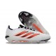 Scarpe da Calcio Adidas Predator 26 Elite FG Bianco Rosso Nero