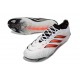Scarpe da Calcio Adidas Predator 26 Elite FG Bianco Rosso Nero