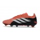Adidas Scarpa Predator Low Elite FG Arancio Nero Bianco