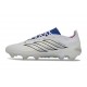 Adidas Scarpa Predator Low Elite FG Bianco Blu