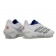 Adidas Scarpa Predator Low Elite FG Bianco Blu
