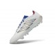Adidas Scarpa Predator Low Elite FG Bianco Blu