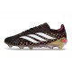 Adidas Scarpa Predator Low Elite FG Nero Oro Bianco