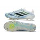adidas F50 Elite FG Scarpe Nuovo Bianco Blu Nero