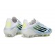 adidas F50 Elite FG Scarpe Nuovo Bianco Blu Nero
