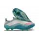 adidas F50 + Laceless Elite FG Messi Ftwr Bianco Rosa Lucido Verde