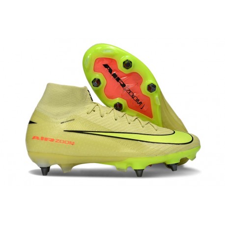 Nike Mercurial Superfly X Elite SG-Pro Limelight Volt Hyper Cremisi