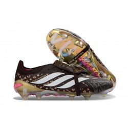 Adidas Predator Elite Foldover Tongue FG Nero Oro Bianco