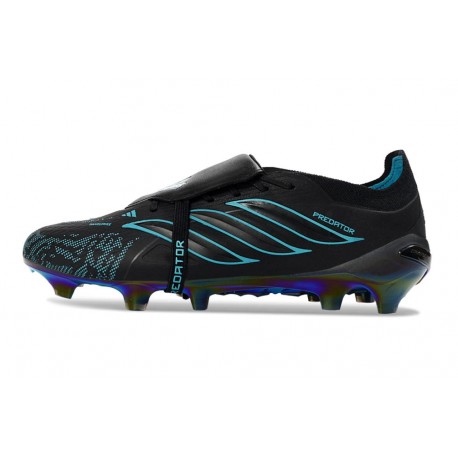 Adidas Predator Elite Foldover Tongue FG Nero Blu
